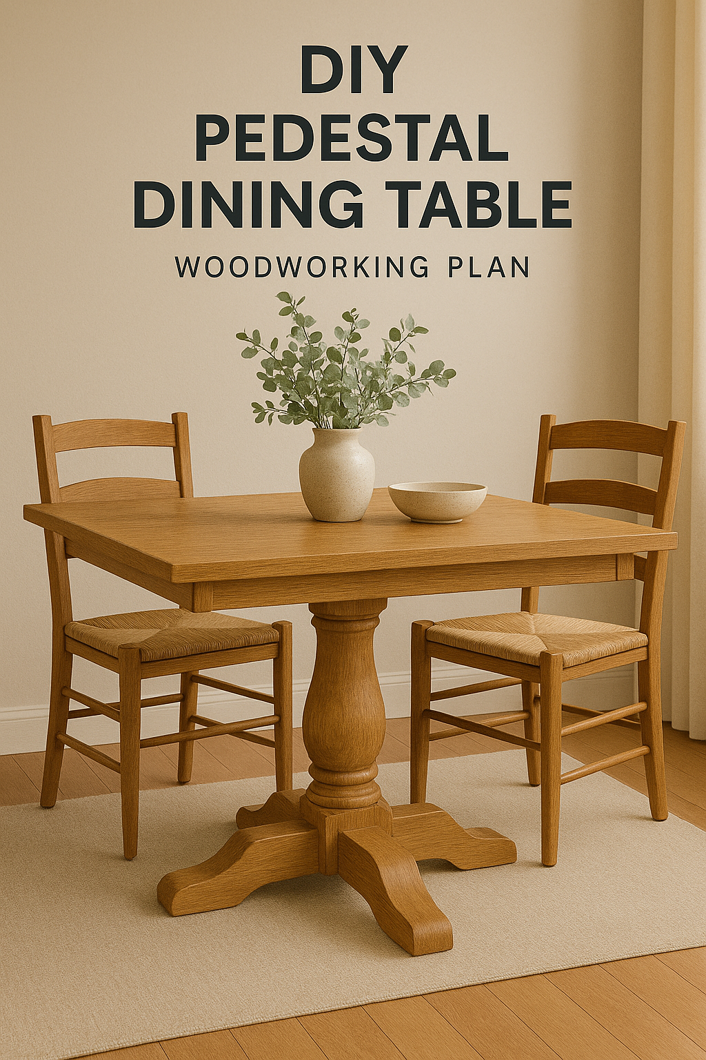DIY Dining Table Woodworking Plan