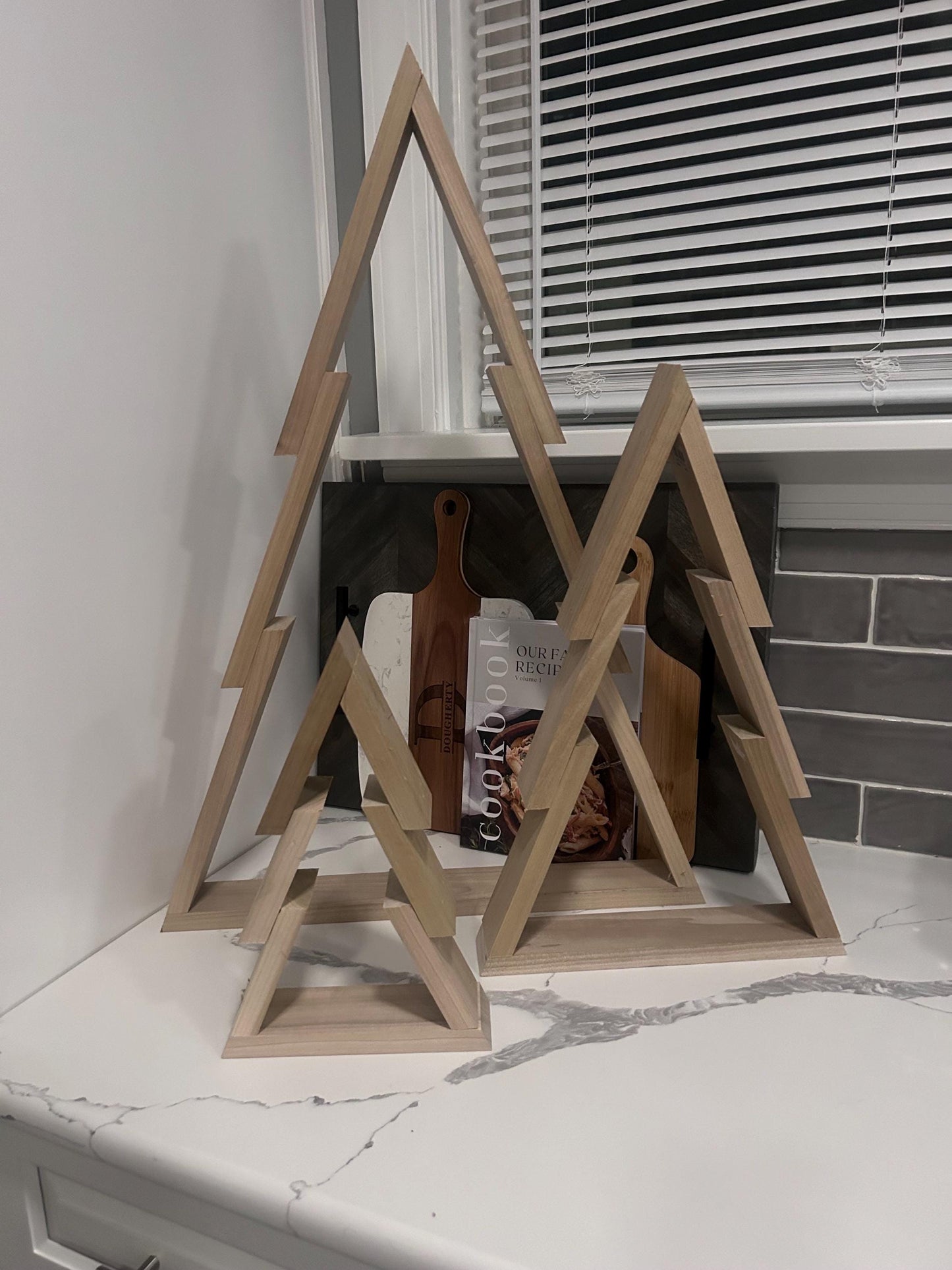 DIY Wooden Tree Bundle – Build 3 Different Types (13”, 20”, 30”) | Digital PDF Woodworking Plans