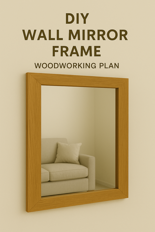 DIY Wall Mirror Frame Woodworking Plan