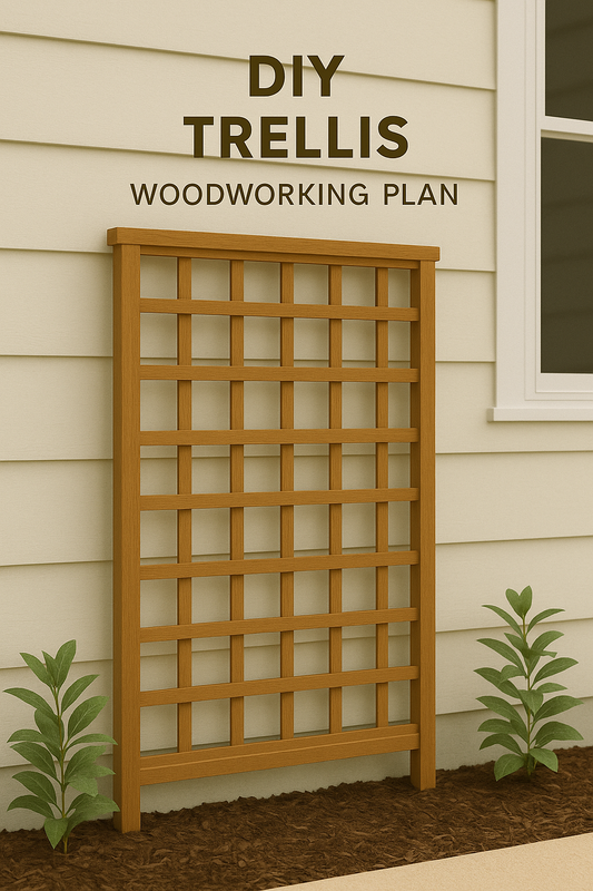 DIY Trellis Woodworking Plan