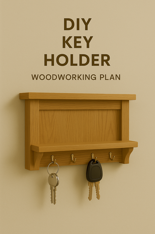 DIY Key Holder Woodworking Plan