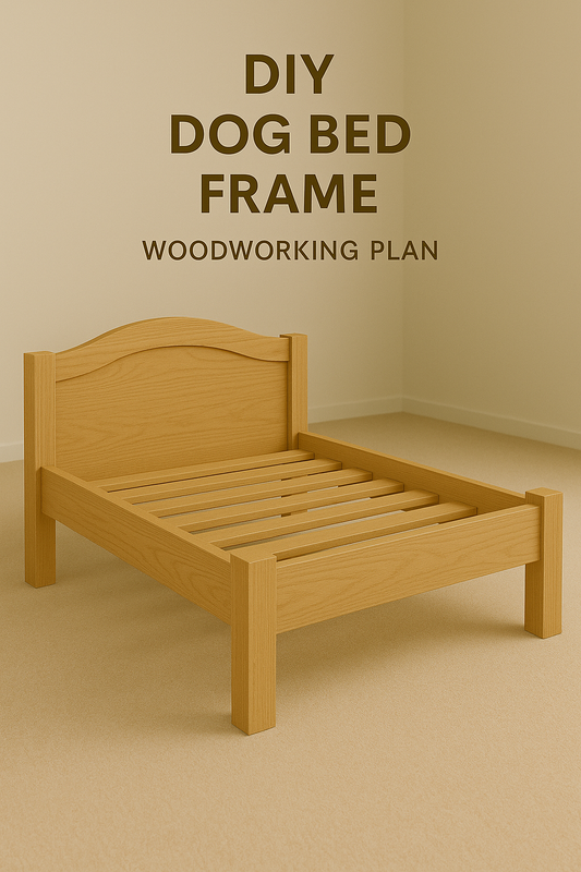 DIY Dog Bed Frame Woodworking Plan