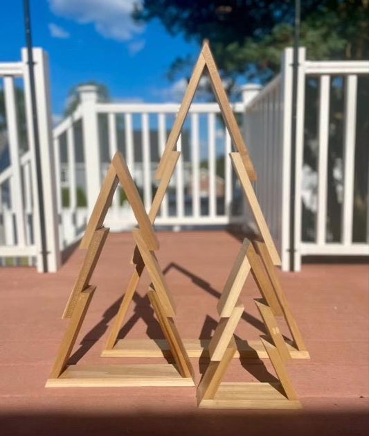 DIY Wooden Tree Bundle – Build 3 Different Types (13”, 20”, 30”) | Digital PDF Woodworking Plans